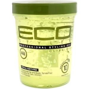 Professional styling gel olive oil