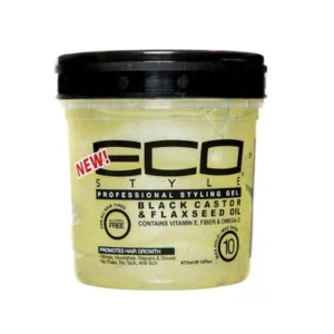 Professional styling gel blackcastor & flaxseed oil
