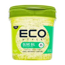 Olive oil styling gel