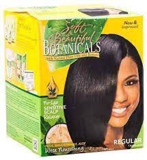 No lye sensitive scalp relaxer regular