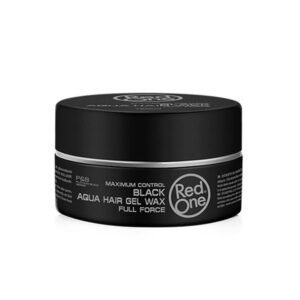Aqua hair gel wax black