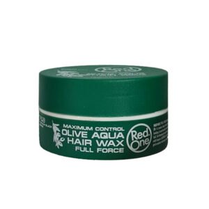 Red One Aqua hair gel wax olive