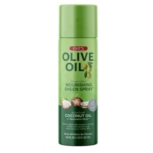Olive oil nourishing sheen spray coconut oil